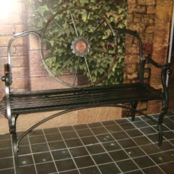 Seat Commissioned in Memory of Russ Parkin Seat Commissioned in Memory of Russ Parkin